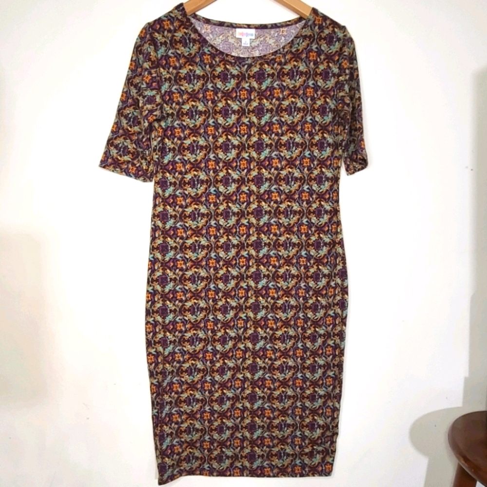 Lularoe Retro Midi Dress Size S